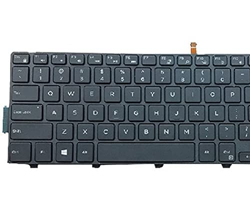WISTAR Laptop Keyboard Compatible for Dell Inspiron 15 3000 5000 3541 3542 3543 5542 3550 5545 5547 3551 3552 3559 3565 3567 3551 3558 5566 (Without Backlite)